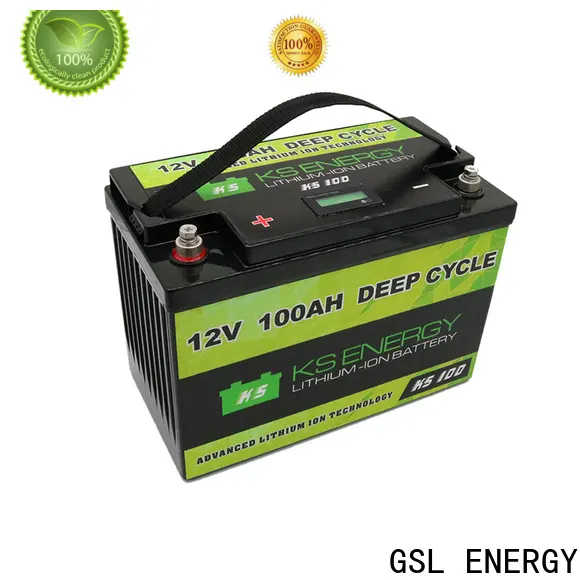 GSL ENERGY lithium battery 12v 100ah high rate discharge high performance 1
