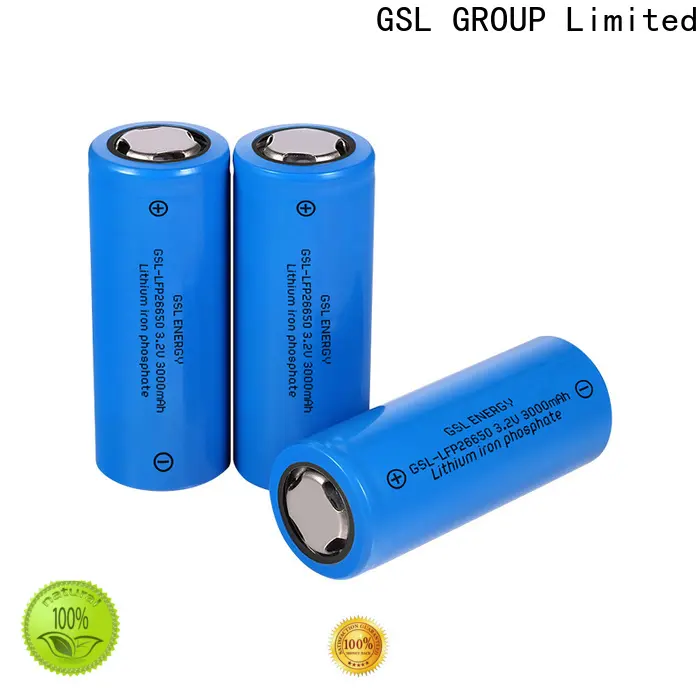 GSL ENERGY wholesale 26650 lithium ion battery custom manufacturer 1