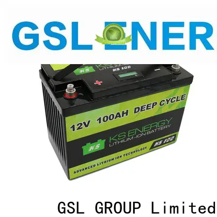 GSL ENERGY enviromental-friendly solar battery 12v 100ah free maintainence wide application 1