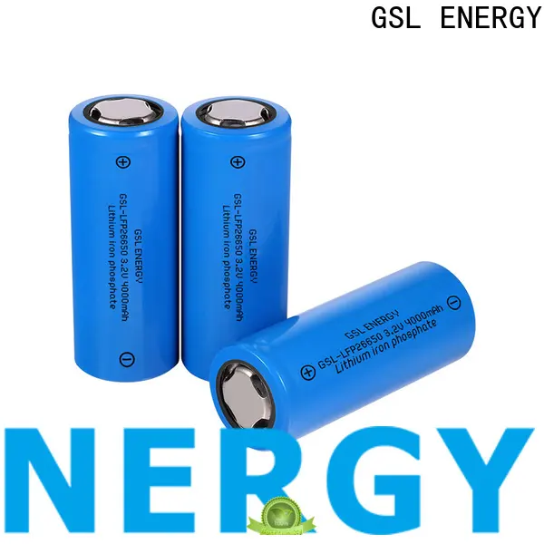 GSL ENERGY 26650 rechargeable lithium battery factory direct competitive price 1
