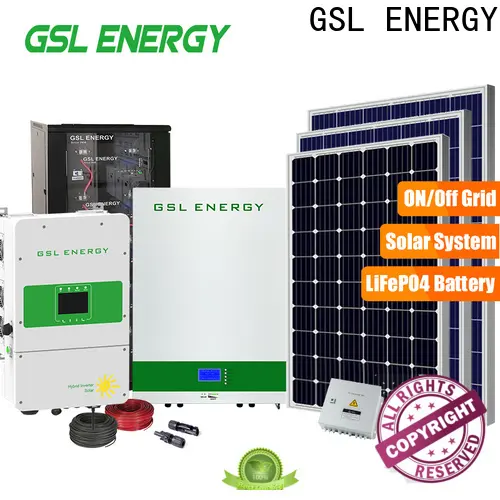 GSL ENERGY factory direct solar energy system for home high-speed large capacity 1