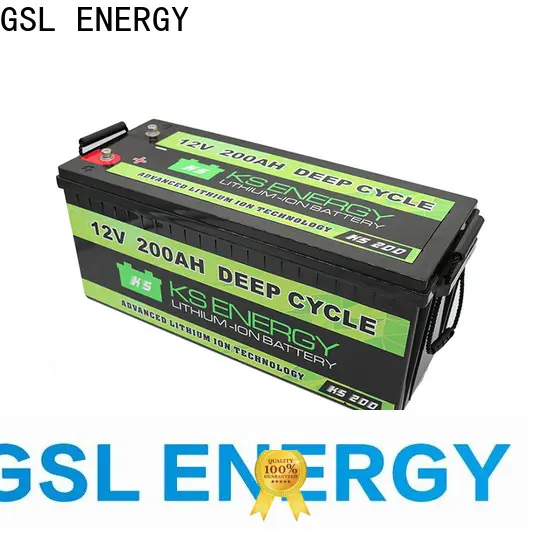 GSL ENERGY lifepo4 battery pack short time for camping car2 1