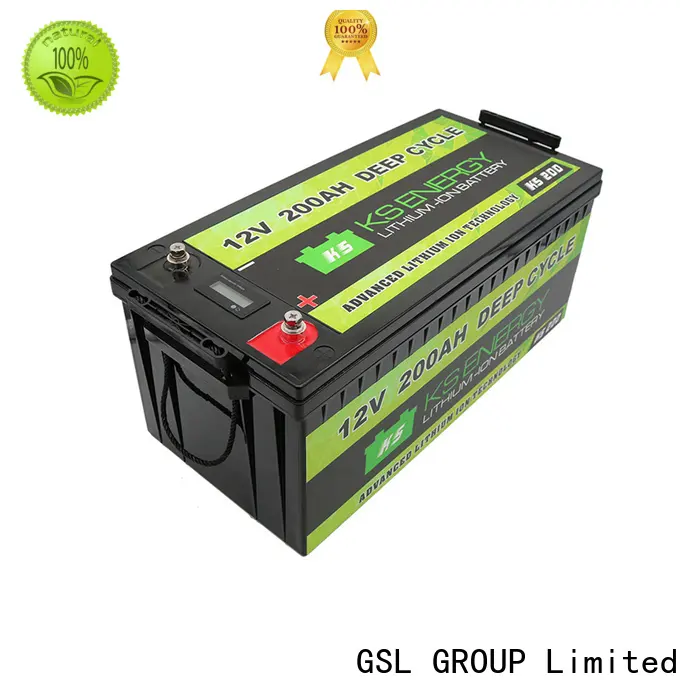 GSL ENERGY solar battery 12v free maintainence high performance 1