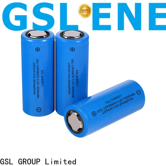 GSL ENERGY top-performance battery 26650 real capacity supply manufacturer 1