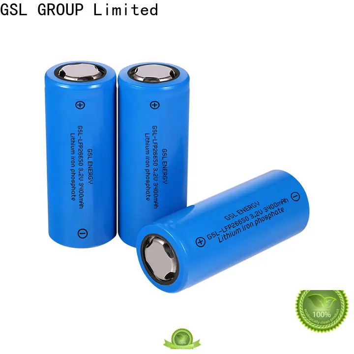 GSL ENERGY durable 26650 lithium rechargeable battery factory direct competitive price1 1