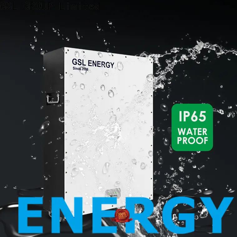 GSL ENERGY custom solar panel with battery storage fast charged renewable energy 1