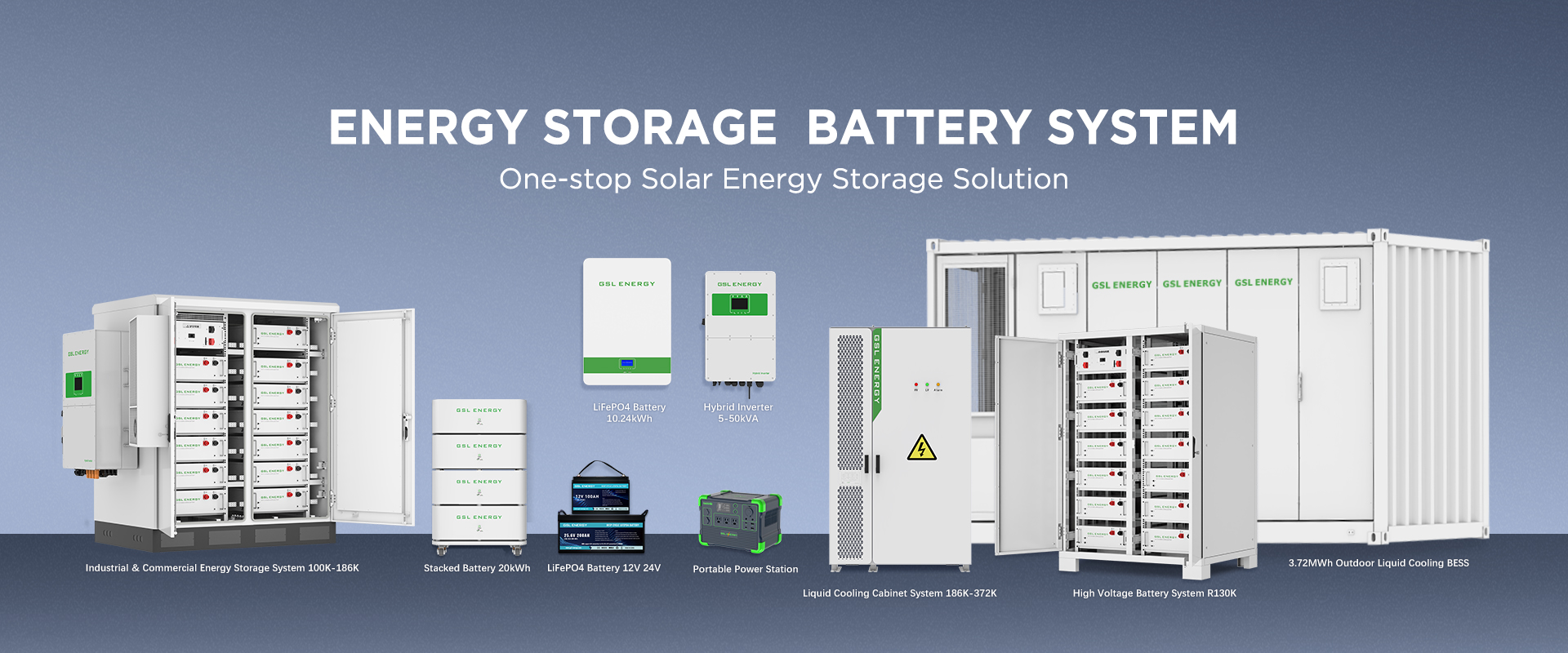 Системи накопичення енергії акумулятора | GSL Energy