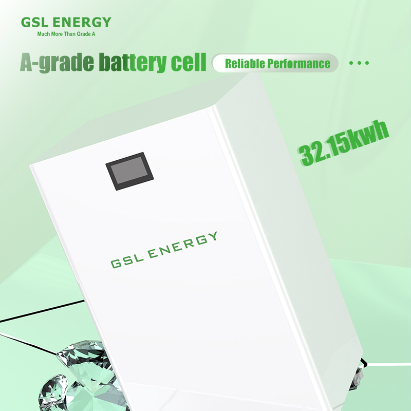 32kWh Floor Mounted Battery For House | GSL Energy