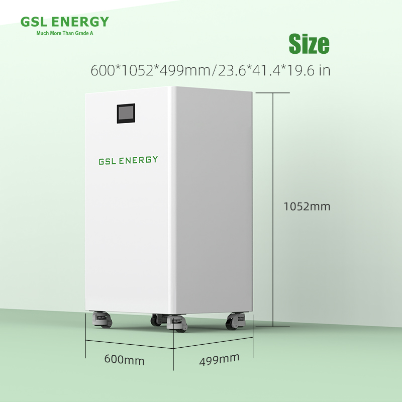 32kWh Floor Mounted Battery For House | GSL Energy