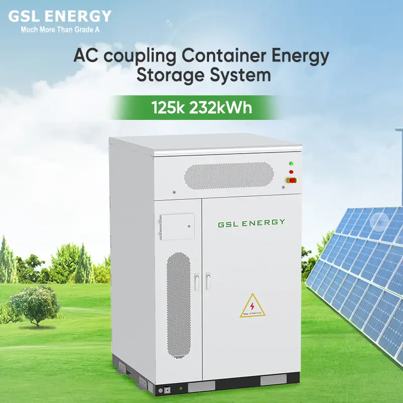 CESS-125K232 | 125KW / 232.9kWh AC Coupling Container Energy Storage System (Liquid-Cooled) 1