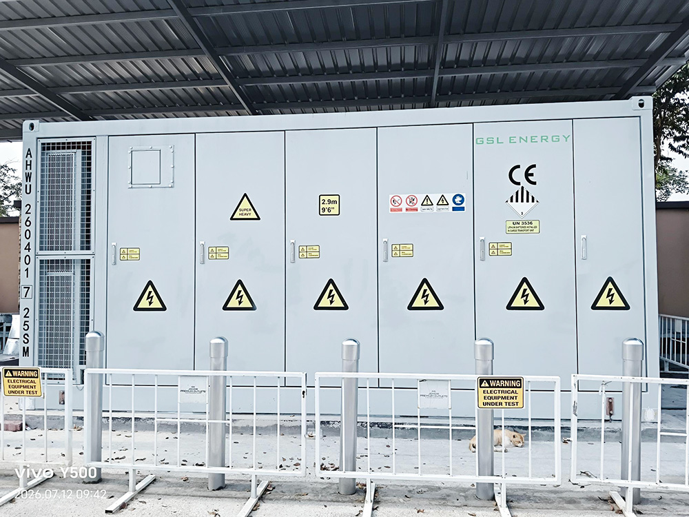 Storage System Image 4.6MWh Containerized Battery Energy Storage System for a Shopping Mall ...