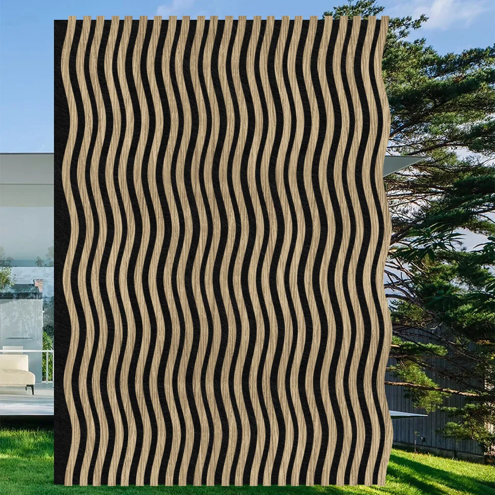 Panneau acoustique artistique artistique, 2400 * 600 mm, pour décoration intérieure│toomell 1