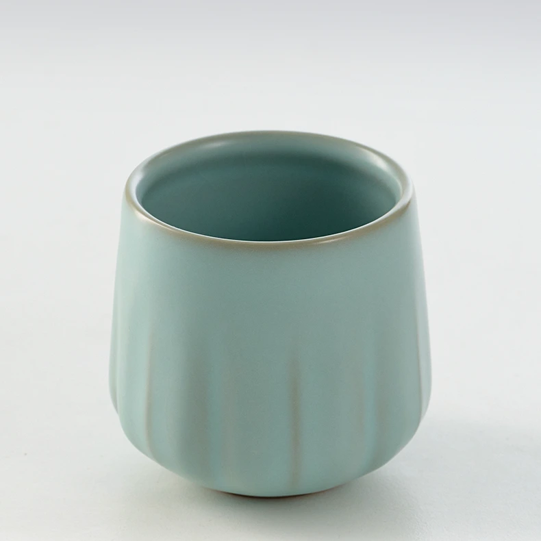YEARN TOUR Tazza da tè in porcellana con fiori in erba Nuovo stile cinese 1