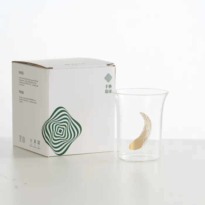 YEARN TOUR Clear Glass Tea Cup Clear Glass Tea Cupfactory Direct Supply 10