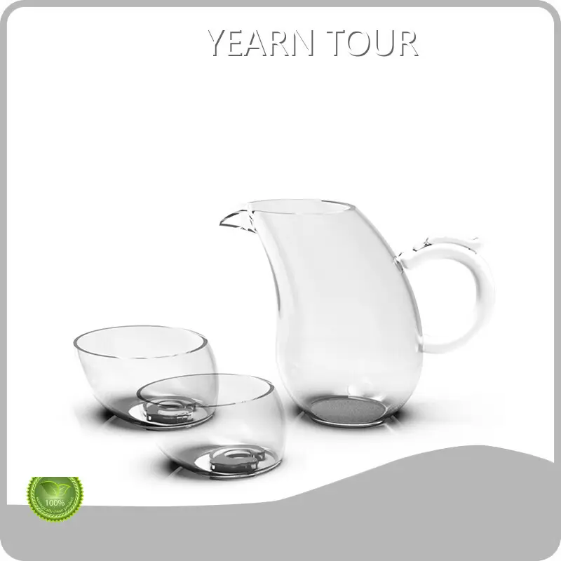 YEARN TOUR Glass Tea Set Factory Price 1