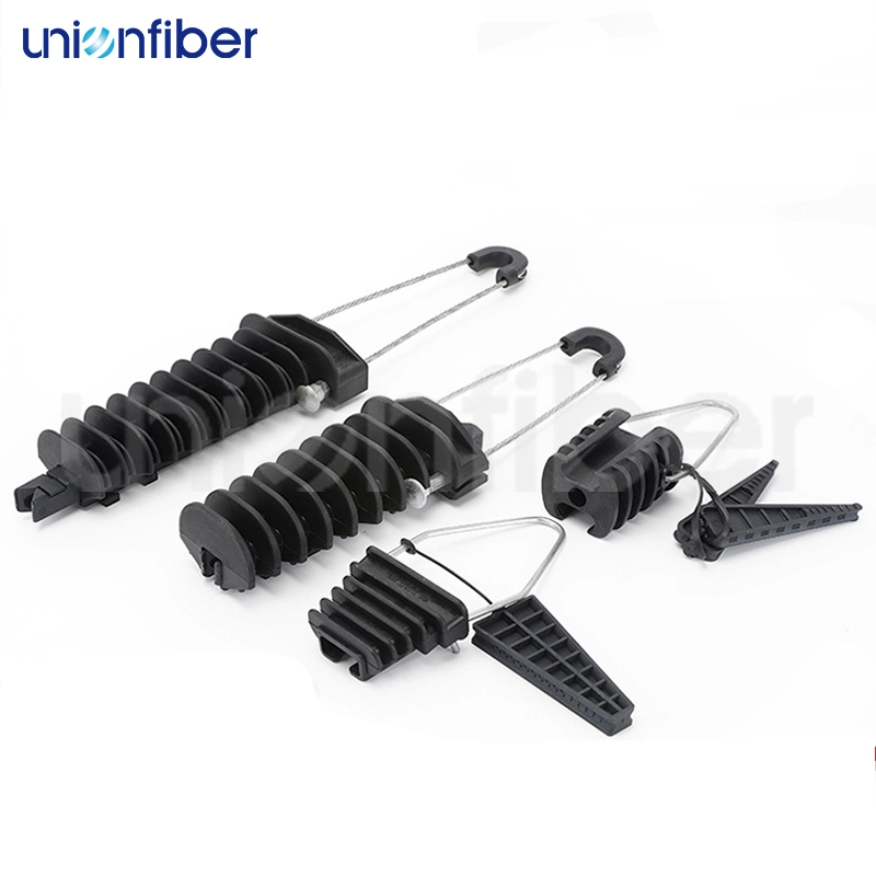 Fiber Optic Dead End Plastic/Aluminium Wedge Tension Clamp For ADSS Cable PA1500 PA2000 PA3000 1