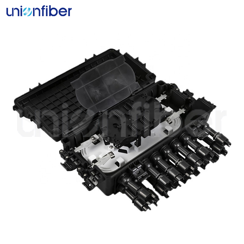 1x16 Core Wall-mounted or Pole-mounted Fiber Optic Splice Closure 1