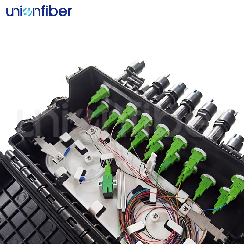 1x16 Core Wall-mounted or Pole-mounted Fiber Optic Splice Closure 3