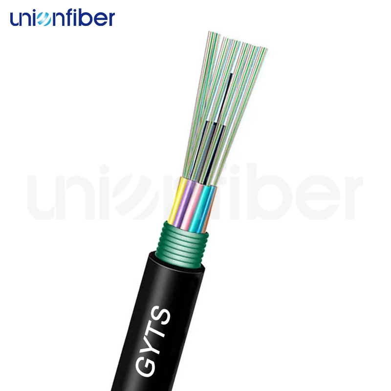 Outdoor Fiber Optic Cable Armored 24 48 Core GYTS Fiber Optic Cable 1