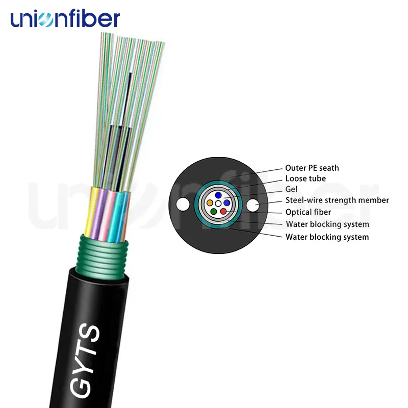 Unionfiber External Fibre Optic Cable G652D G655 G657 50/125 62.5/125 External Fibre Optic Cablefactory 3