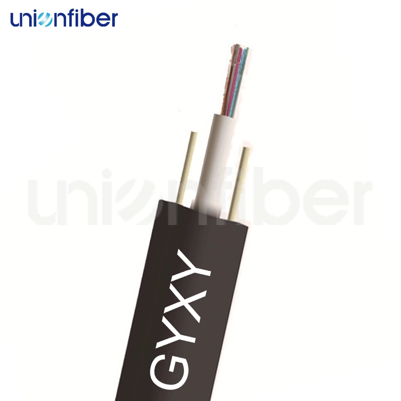 Cable de fibra óptica GYXY de 12 núcleos no blindado para exteriores 2 4 6 8 1
