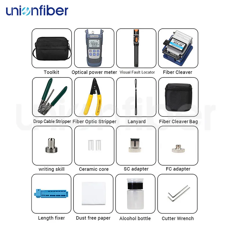 Unionfiber Network Cable Tester Fiber Tools Kit Network Cable Testersupplier 3