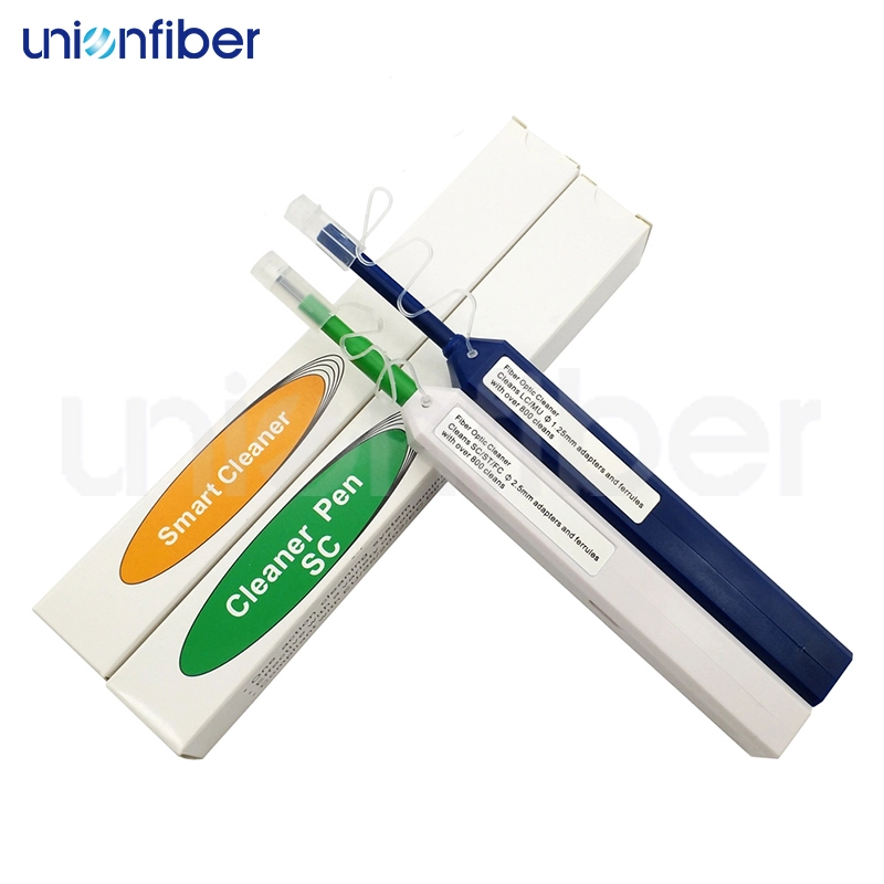 Stylo nettoyant pour fibres SC/LC en un clic de 2,5 mmStylo nettoyant pour fibres SC/LC en un clic de 2,5 mm 1