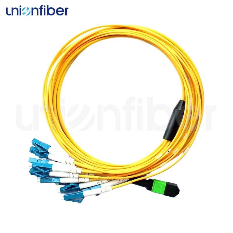 Cordon de brassage à fibre optique MPO-LC 1
