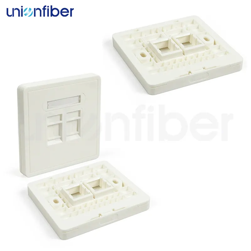 Fat Ftth Company Network Faceplate Rosette Box 2