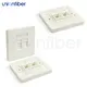 Fat Ftth Company Network Faceplate Rosette Box 2