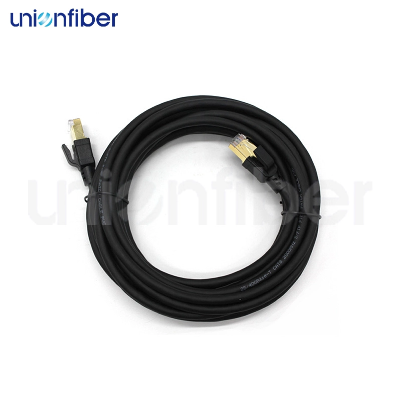 قطة. 8 شبكة كابل الشبكة patchcord 1