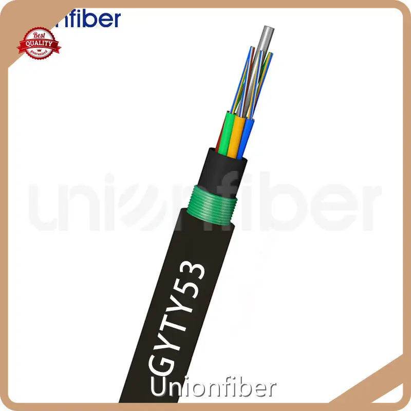 Unionfiber Outdoor Fiber Optic Cable Single Mode G652D G655 G657 50/125 62.5/125 Outdoor Fiber Optic Cable Single Modevendor 1