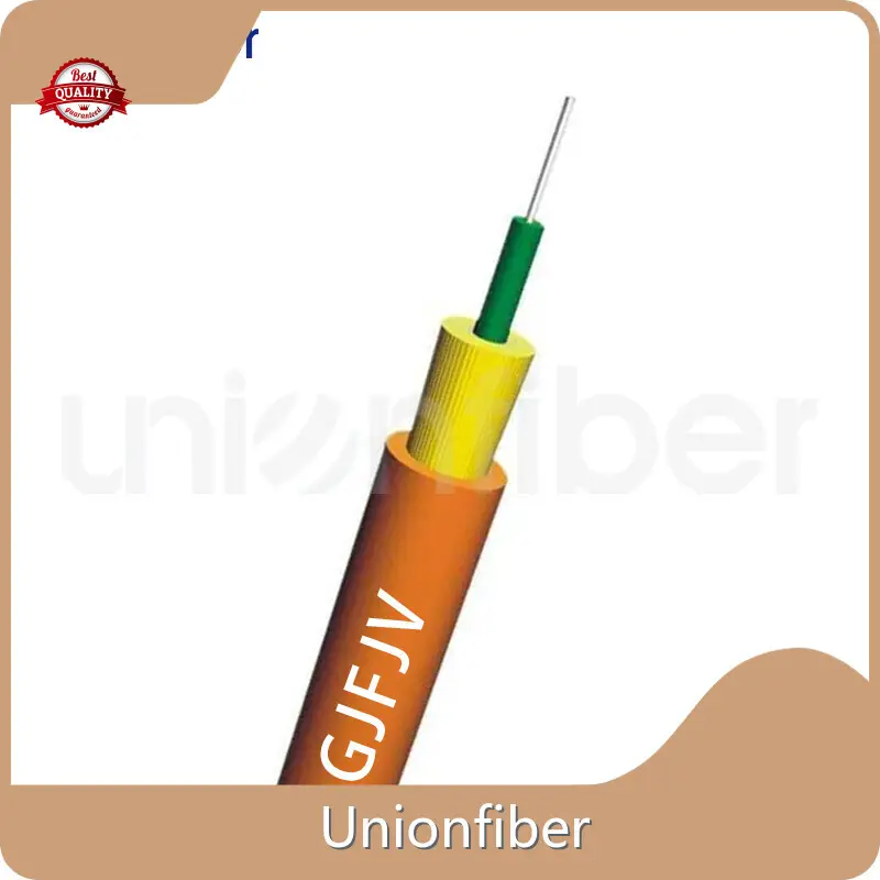Indoor Fiber Optic Cable Wooden Drum by Unionfiber 1