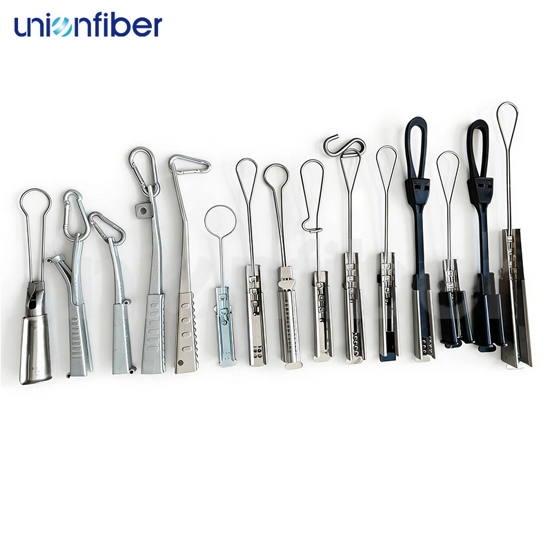 Pince de tension d'ancrage pour câble de descente FTTH 1