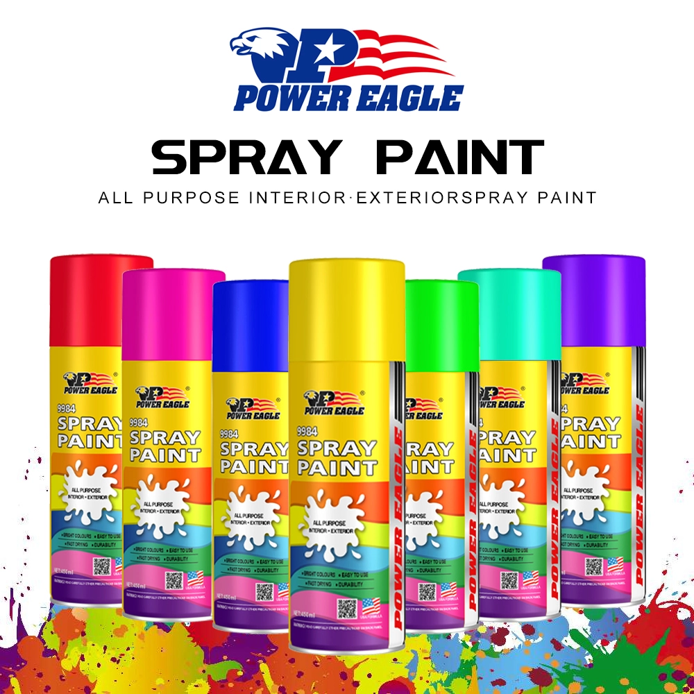 Pinturas para automóviles Marca Precio de fábrica Venta al por mayor Colores de pintura metálica para automóviles Pintura en aerosol de secado rápido 1