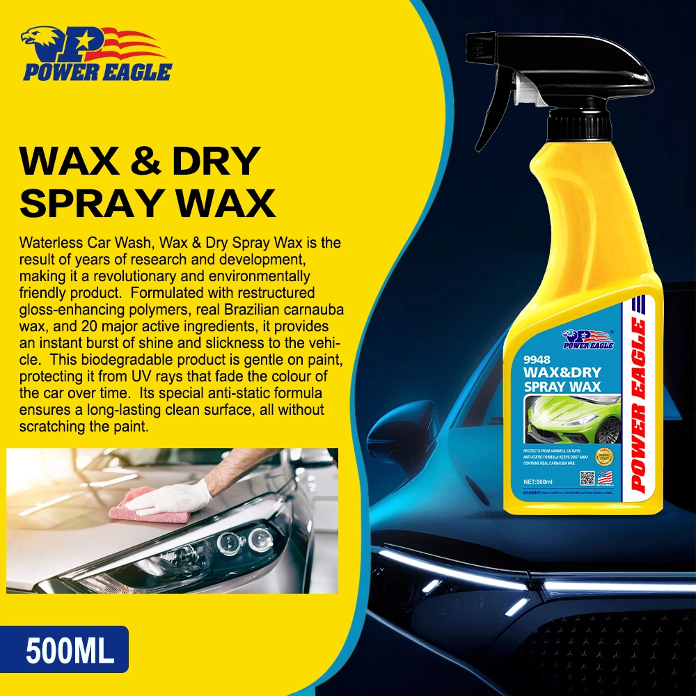 Cire sans eau de Carcauba de lavage de voiture pour la cire de nettoyage de voiture et la cire sèche de jet 1