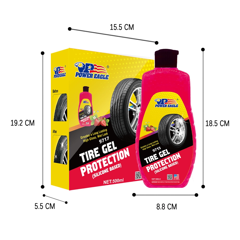 Automobile Tire Shine Silicone Based Tire Gel 1