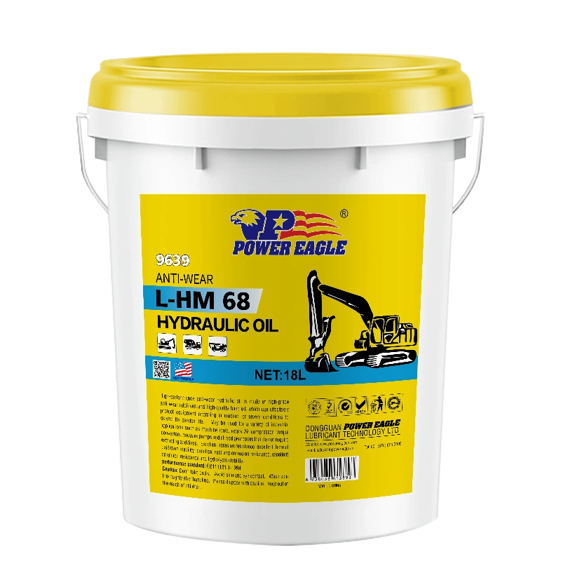 manufacturer wholesale industrial lubricants machinery lubricating oil L-HM 68 anti-wear hydraulic oil 1