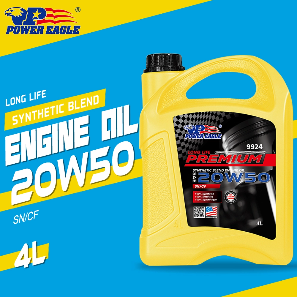 Engine Oil Synthetic Blend 20W50 Lubricating Oil Factory Outlet Price High Quality Special Car Supply 1