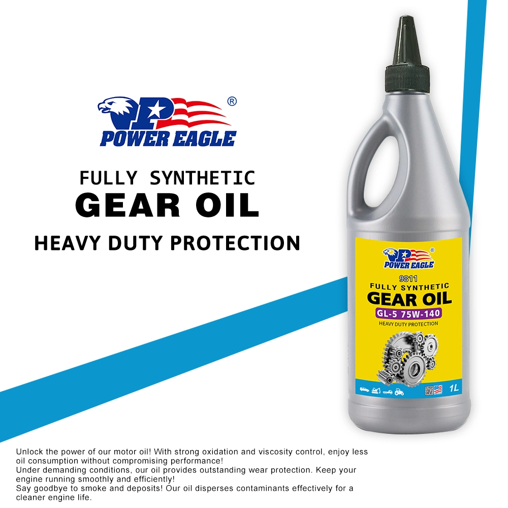 POWER EAGLE 75W140 GL-5 synthetic Gear Oil for manual transmission of automotive oils 1