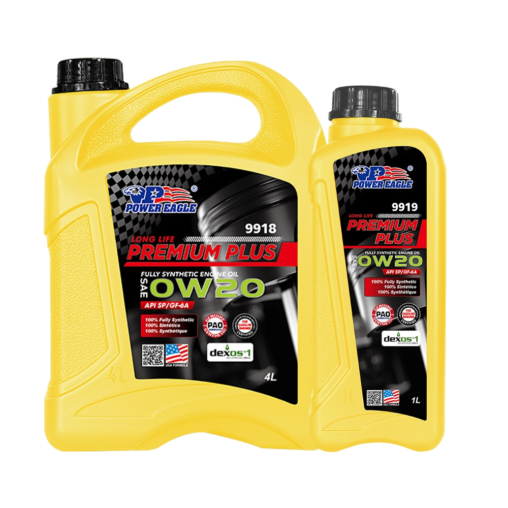 SP 0W20 Full Synthetic Engine Oil - High-Performance Gasoline Oil for Cars, Advanced Protection & Fuel Efficiency 1