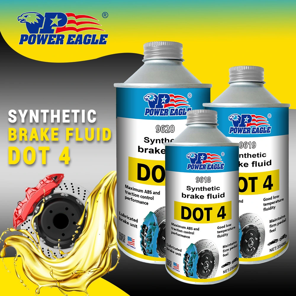 High Quality POWER EAGLE DOT 4 synthetic vehicle brake fluid 1