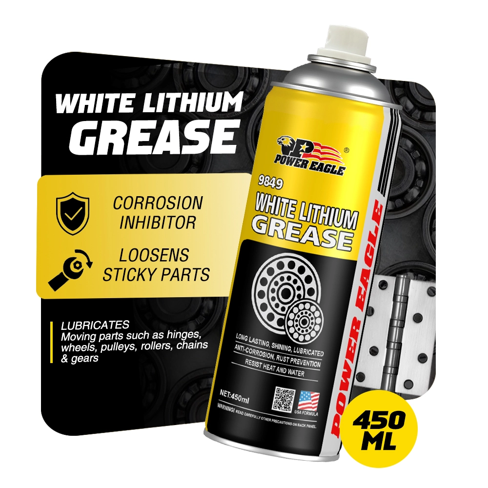 Power Eagle 9849: Premium White Lithium Grease for All-Weather, Heavy-Duty Lubrication 1