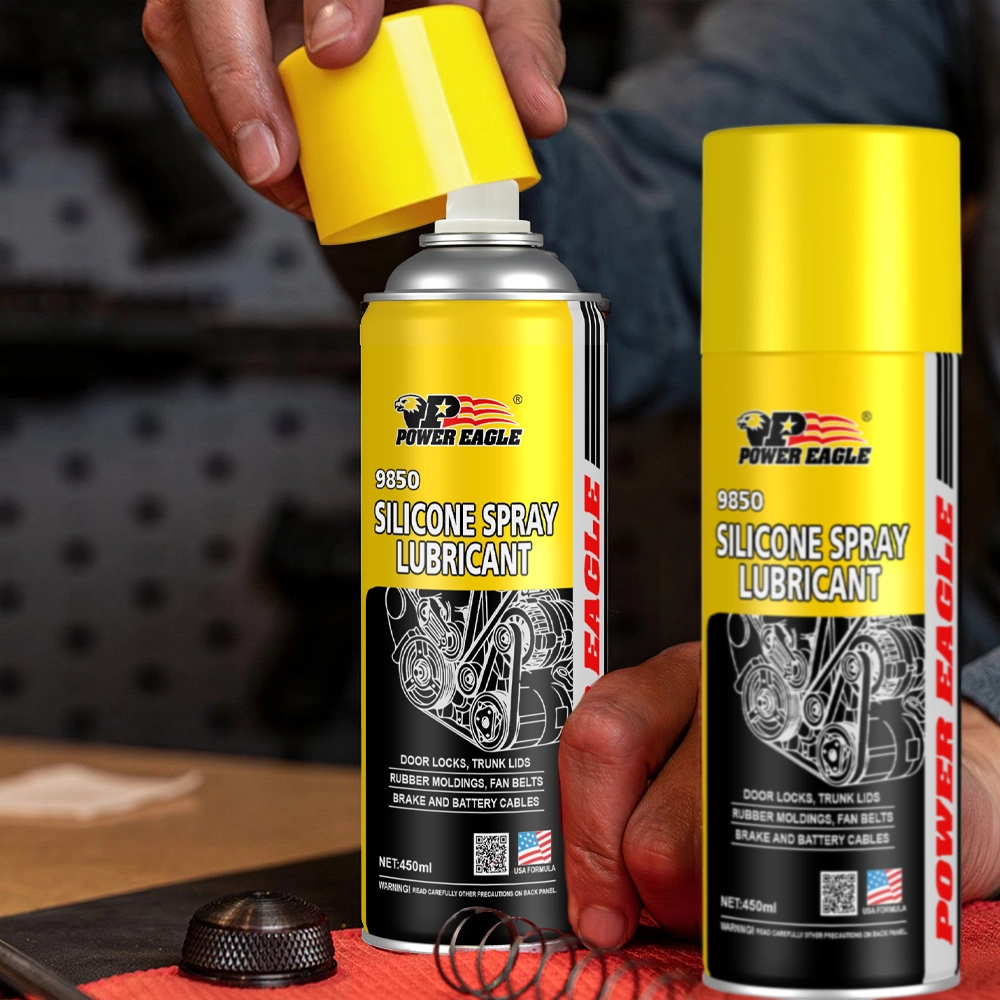 Power Eagle 9850: Ultimate Silicone Spray for All-Weather Lubrication 1