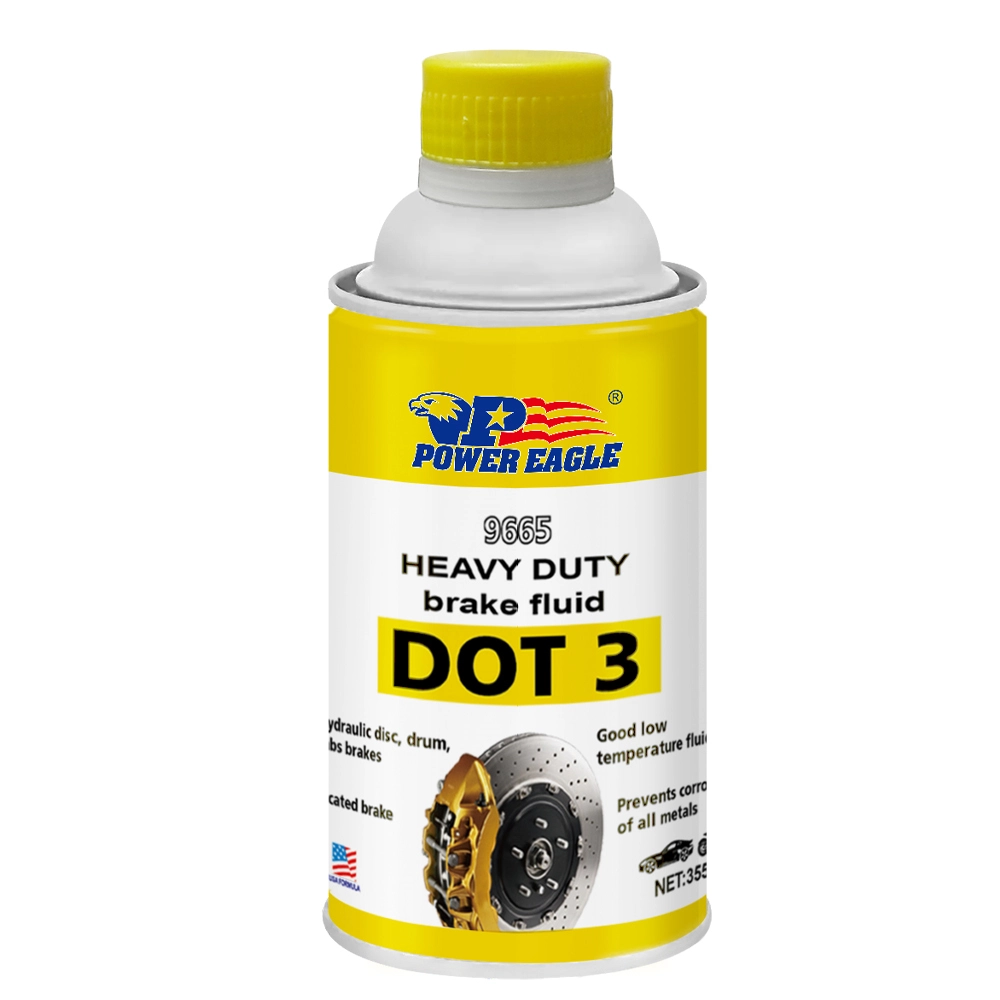 POWER EAGLE 9665 DOT 3 Brake Fluid: Premium Quality for Heavy Duty Brake Systems 1