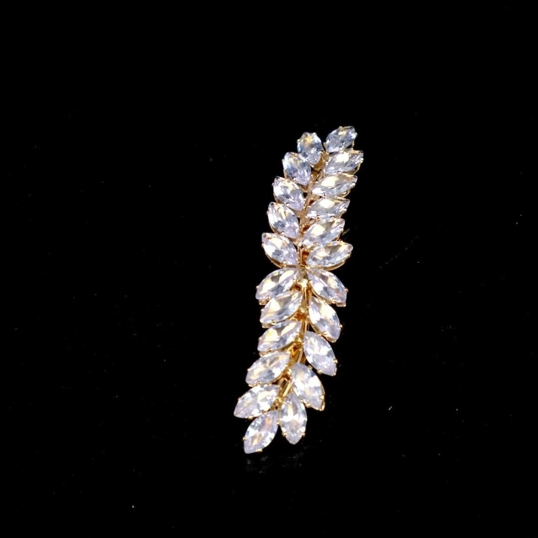 Korean Wedding Bobby Pin Wholesale Elegant Zircon Vintage Updo Hair Clip 1
