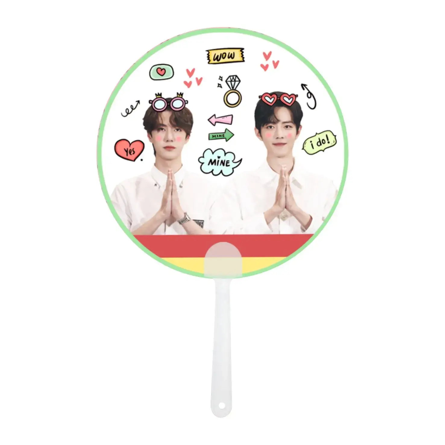Kpop Hand Fan Available by Colorful 3