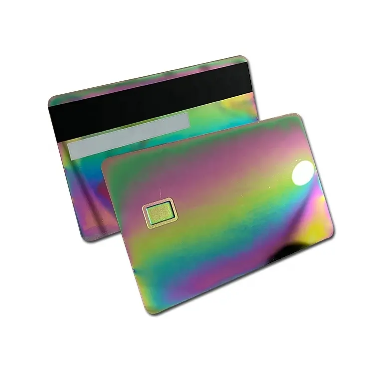 Colorful Metal Card Supplier 0.8mmsupply 7