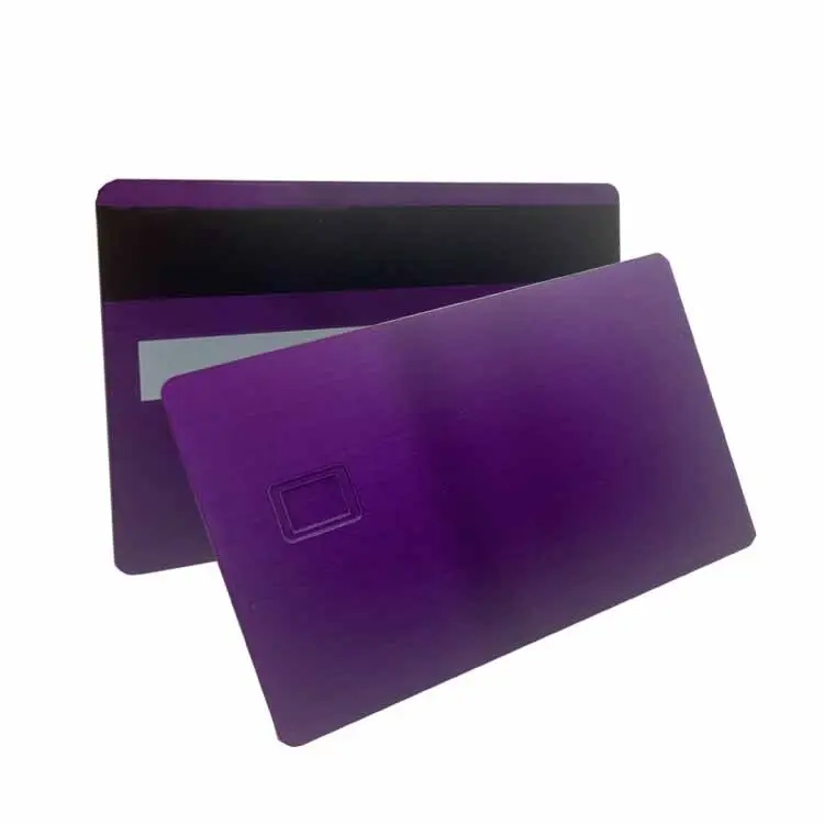 Colorful Metal Card Supplier 0.8mmsupply 5