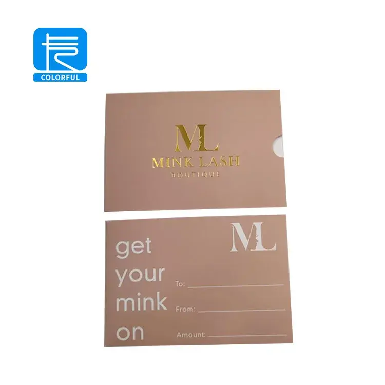 Wholesale Paper Gift Card Holder Price List 5